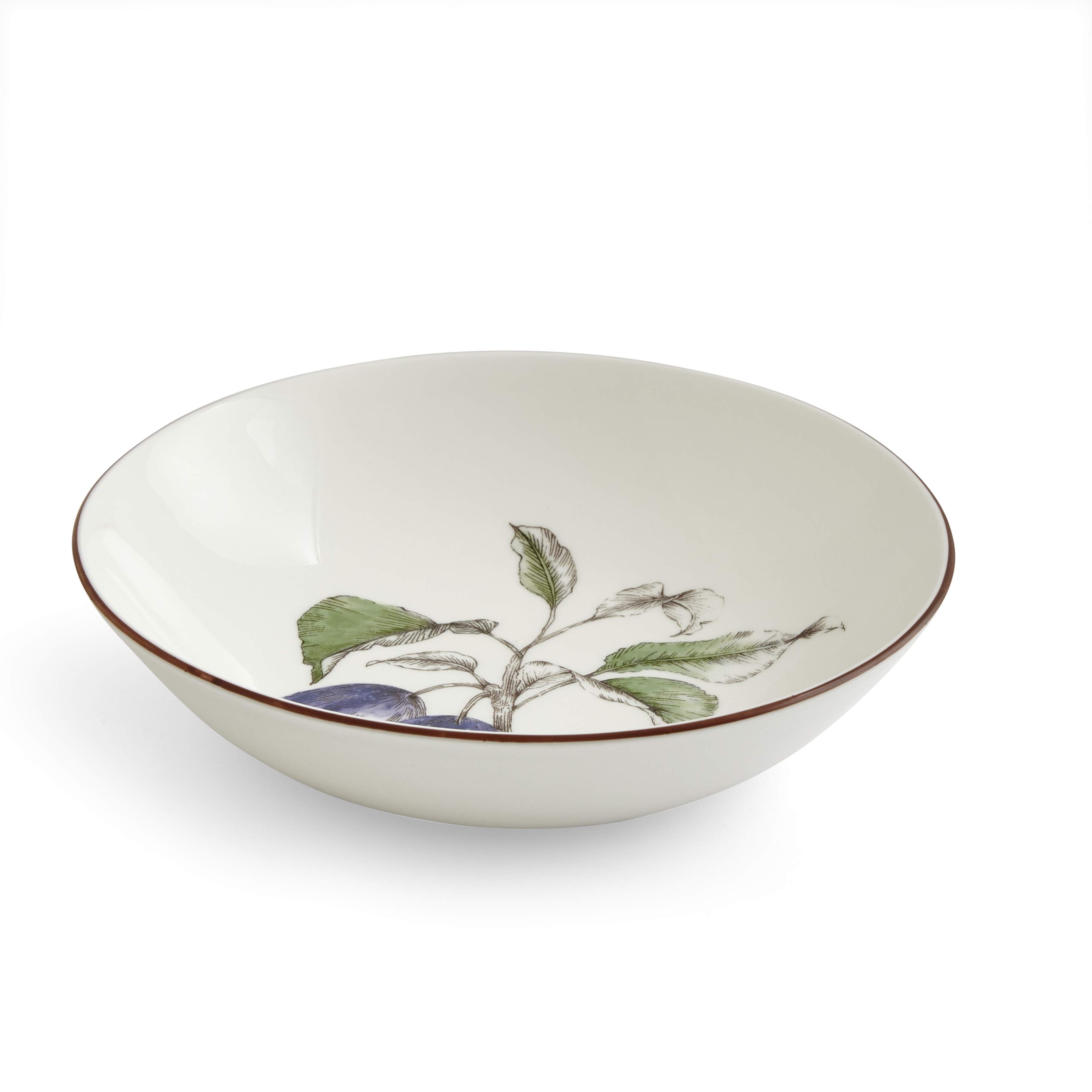 Nature's Bounty 9 Inch Pasta Bowl, Plum image number null